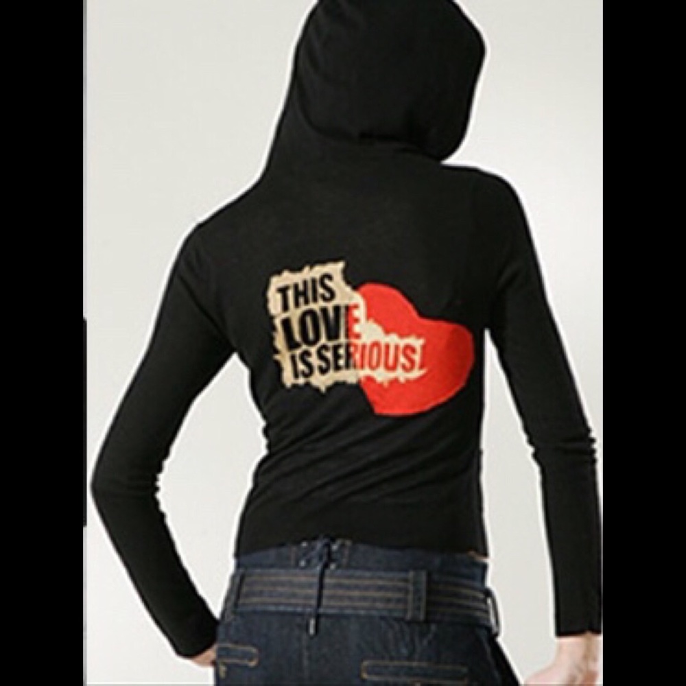 L.A.M.B. This Love is Serious 3/4 Sleeve Hoodie